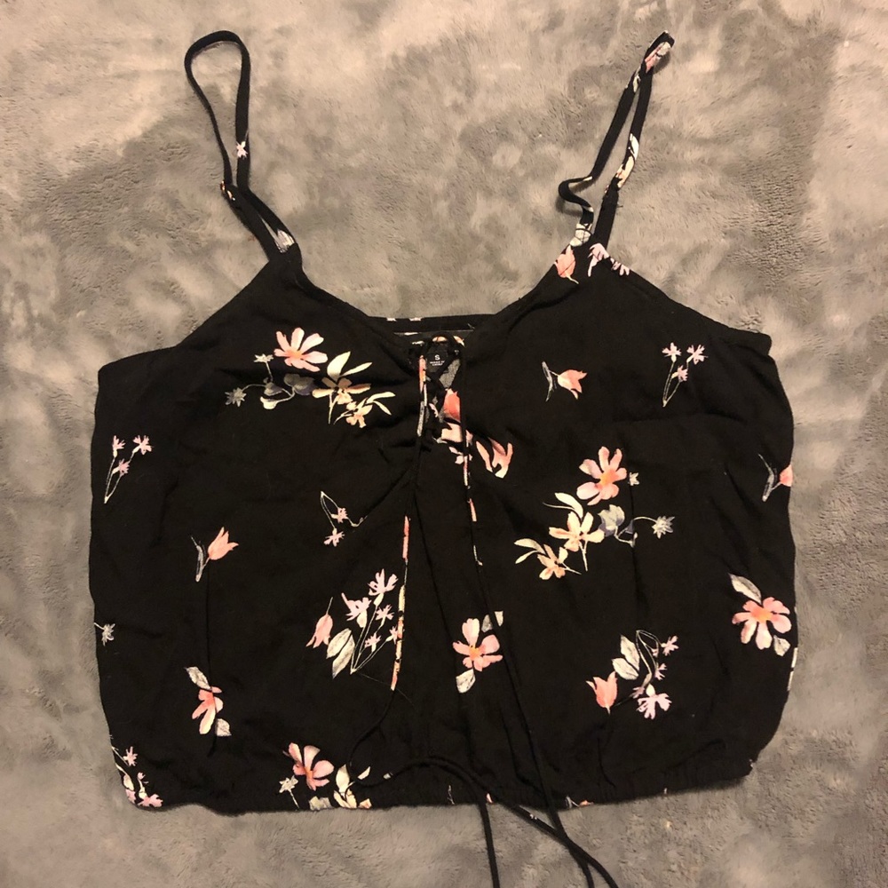 Floral Crop Top